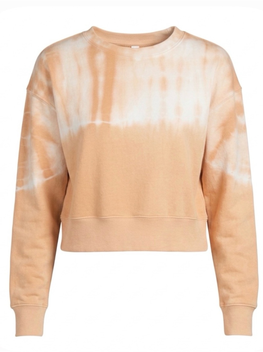 WILDFOX Crew Neck Cropped Sweatshirt, Women’s M, Melon Wash